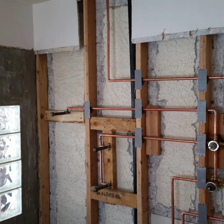 Copper pipe installation for Repiping in Midway
