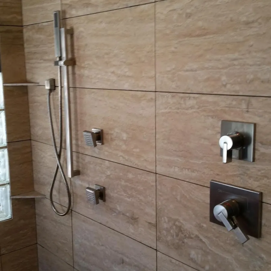 Shower fixture installation for Water Heater Installation in Midway